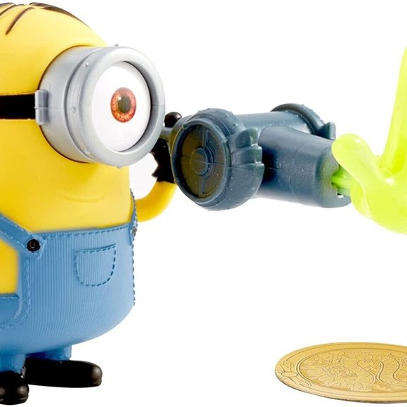 Minions Mischief Makers Stuart Sticky Hand Action Figure Mattel - Picture 2 of 5